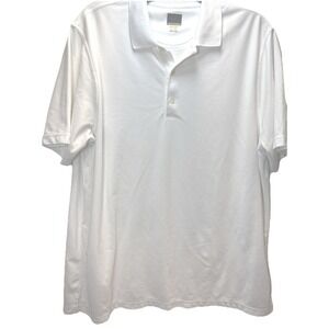 Greg Norman XXL‎ Men's Polo Play Dry Golf Shirt Polyester Outdoors Casual White